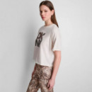 CAMISETA STACKED OMBRE RHINESTONE