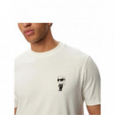 KARL LAGERFELD - T-SHIRT CREWNECK - 60 - 755048563235/60