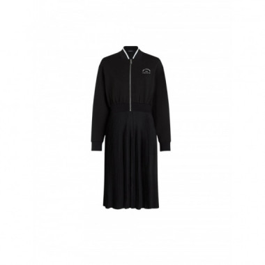 KARL LAGERFELD - Rsg Jersey Dress - 999 - B3W13032/999