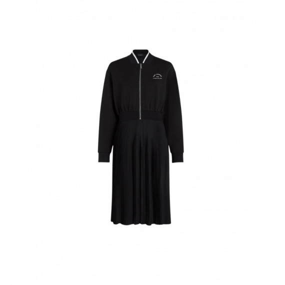 KARL LAGERFELD - Rsg Jersey Dress - 999 - B3W13032/999