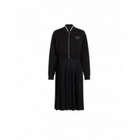 KARL LAGERFELD - Rsg Jersey Dress - 999 - B3W13032/999