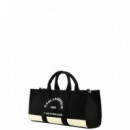 KARL LAGERFELD - K/rsg E/w B/w Magazine Tote - 101 - B3W50021/101