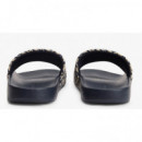 TOMMY HILFIGER - TH MONOGRAM POOL SLIDE - DW6 - F|FW0FW09423/DW6