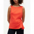 TOMMY HILFIGER - INTERLOCK KNOT SLVLS TOP - XNF - F|WW0WW50972/XNF