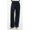 TOMMY HILFIGER - Linen Nautical Stripe Gb Wideleg - 0BI - F|WW0WW51093/0BI