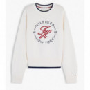 TOMMY HILFIGER - Rwb Nautical C-nk Swtr - Z00 - F|WW0WW51007/Z00