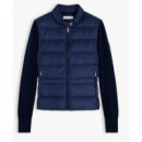 TOMMY HILFIGER - Lw Down Knit Mix Jacket - C1G - F|WW0WW51095/C1G