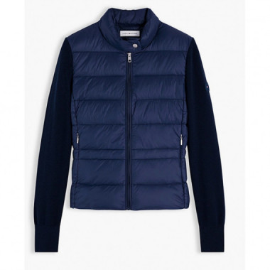 TOMMY HILFIGER - Lw Down Knit Mix Jacket - C1G - F|WW0WW51095/C1G