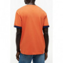 TOMMY HILFIGER - SAIL MIX MEDIA CUFF REGULAR TEE - SCX - F|MW0MW43203/SCX