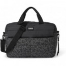Bolso Maternal con Cambiador Kaos Negro  TOUS