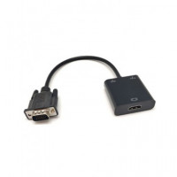 EUROCONNEX Adaptador Vga+ Audio a HDMI 1080P 4099