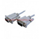 EUROCONNEX Cable Serial DB9 Macho a Vga/h 1.8MTRS Gris 2014