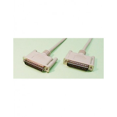 EUROCONNEX Cable Paralelo Laplink DB25 M/m 1.8MTRS Gris 3321