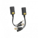 EUROCONNEX Balun HD Video + Alimentador Cvi/tvi/ahd/cvbs 720P/1080P 3/4/5/8MP 4134