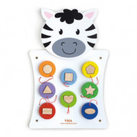 Set 3 Paneles Multiactividades Forma Animal Juguete  VIGA
