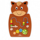 Set 3 Paneles Multiactividades Forma Animal Juguete  VIGA