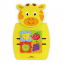 Set 3 Paneles Multiactividades Forma Animal Juguete  VIGA