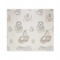 Alfombra Juegos 180X200 Trendy Animal Gris  MS