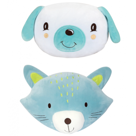Set 2 Cojin-peluche Infantil Cachorritos  KIKKABOO