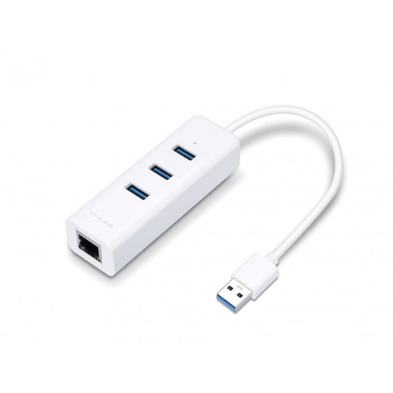 Hub USB3.0 3 Puerto + Adaptador Ethernet TP-Link