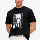 Camiseta Regular Karl Kameo  KARL LAGERFELD JEANS