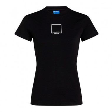 Camiseta Slim Outline Logo  KARL LAGERFELD JEANS