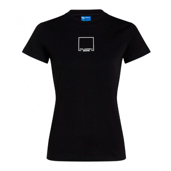 Camiseta Slim Outline Logo  KARL LAGERFELD JEANS
