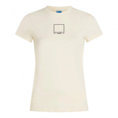 Camiseta Slim Outline Logo  KARL LAGERFELD JEANS