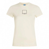 Camiseta Slim Outline Logo  KARL LAGERFELD JEANS