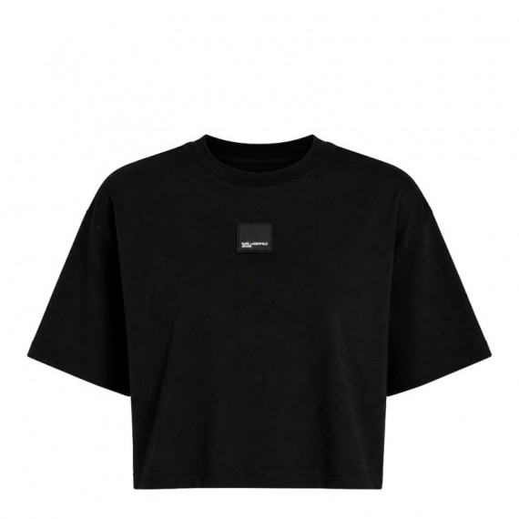 Camiseta Regular Fit  Boxy Patch  KARL LAGERFELD JEANS