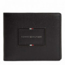 Cartera Plegable de Piel Granulada  TOMMY HILFIGER
