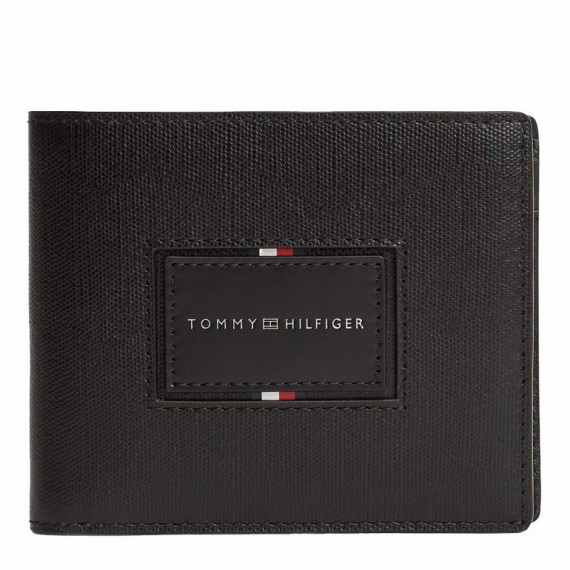 Cartera Plegable de Piel Granulada  TOMMY HILFIGER