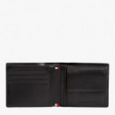 Cartera Plegable de Piel Granulada  TOMMY HILFIGER