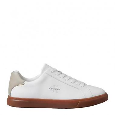 Zapatillas de Piel con Logo Distintivo  CALVIN KLEIN