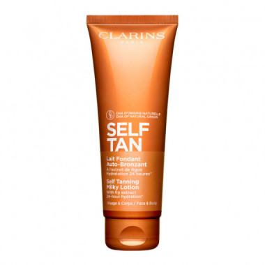 Lait Fondant Auto - Bronzant
leche Solar Autobronceadora  CLARINS