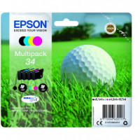 EPSON Cartucho Tinta T3466 Nº 34 Value Pack 4 Colores