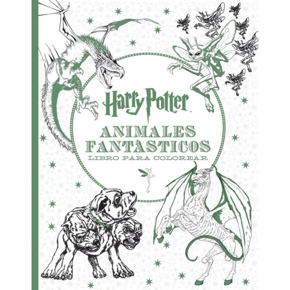 Harry Potter-animales Fant�sticos Libro para Colorear