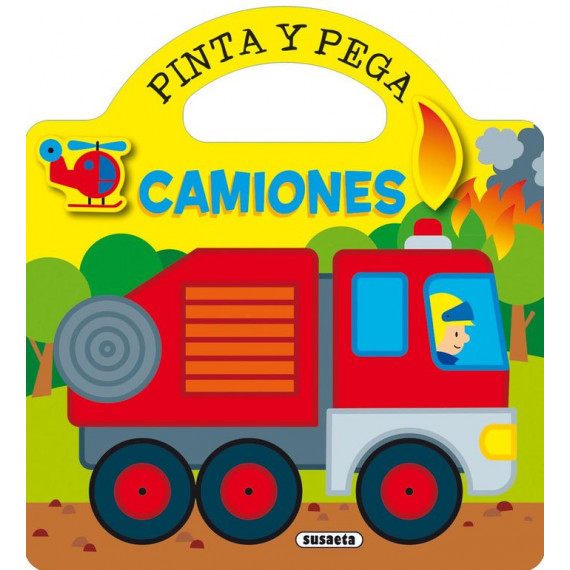 Camiones (pinta y Pega)