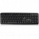 Teclado Ewent USB EW3109 Negro