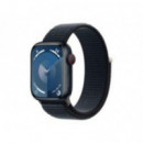 Apple Watch S9 Digital 41mm GPS 4G Negro (MRHU3QL/A)