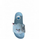 ADIDAS ORIGINALS - Adilette W - Clesky Ftwwht Blubir - KH9954/CLESKY Ftwwht Blubir