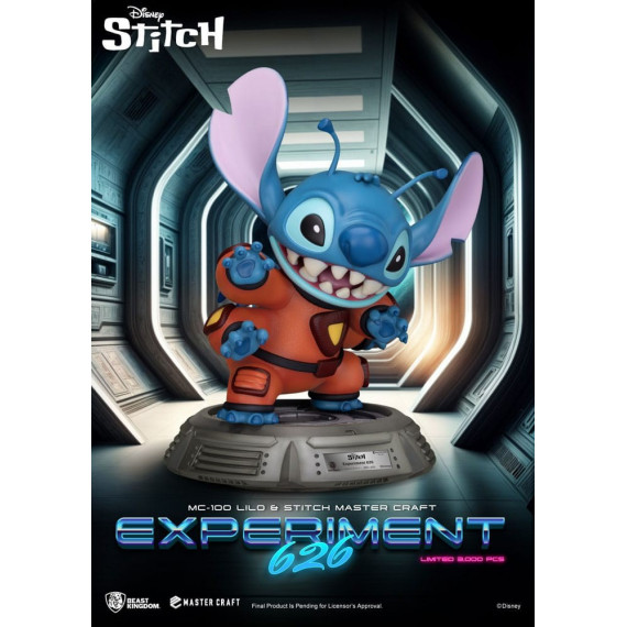 Estatua Experimento 626 Lilo y Stitch Disney 39CM  BEAST KINGDOM TOYS