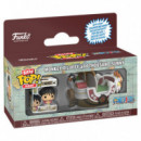 FUNKO Bitty Pop Ride Monkey D. Luffy en Thousand Sunny One Piece