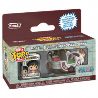 FUNKO Bitty Pop Ride Monkey D. Luffy en Thousand Sunny One Piece