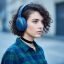 Auriculares NGS Artica Tempest Wireless Bluetooth/microfono/jack Blue