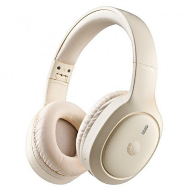 Auriculares NGS Artica Tempest Wireless Bluetooth/microfono/jack Beige