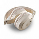Auriculares NGS Artica Tempest Wireless Bluetooth/microfono/jack Beige