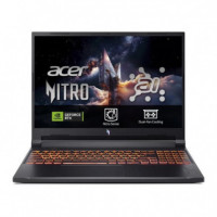 Portatil Gaming ACER Nitro V16 Ai Ryzen 7 260/16GB DDR5/SSD512GB/16" Wuxga/rtx 5060/W11PRO
