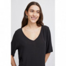 Camisas y Tops Blusa ICHI Marrakech Black