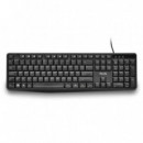 Teclado NGS Funky V4 USB Multimedia Black